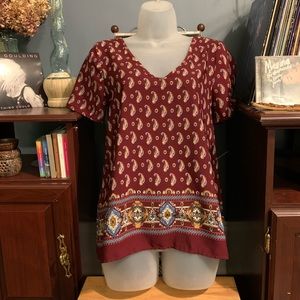 Boho style top XS
